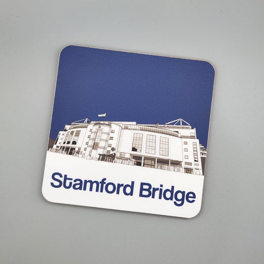 Chelsea FC Drinks coaster of Stamford Bridge