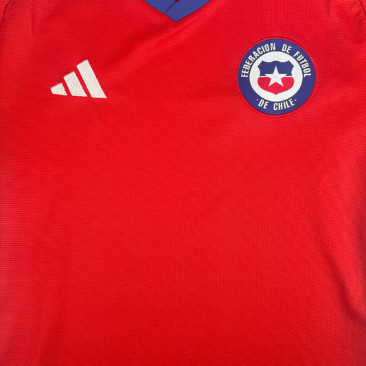 Chile 2022/2023/2024 Home Football Shirt Small
