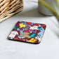 Burnley Collage Of Retro Shirts Football Coaster