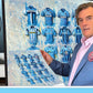 Coventry City A3 Framed Print – Sky Blues Wall Art