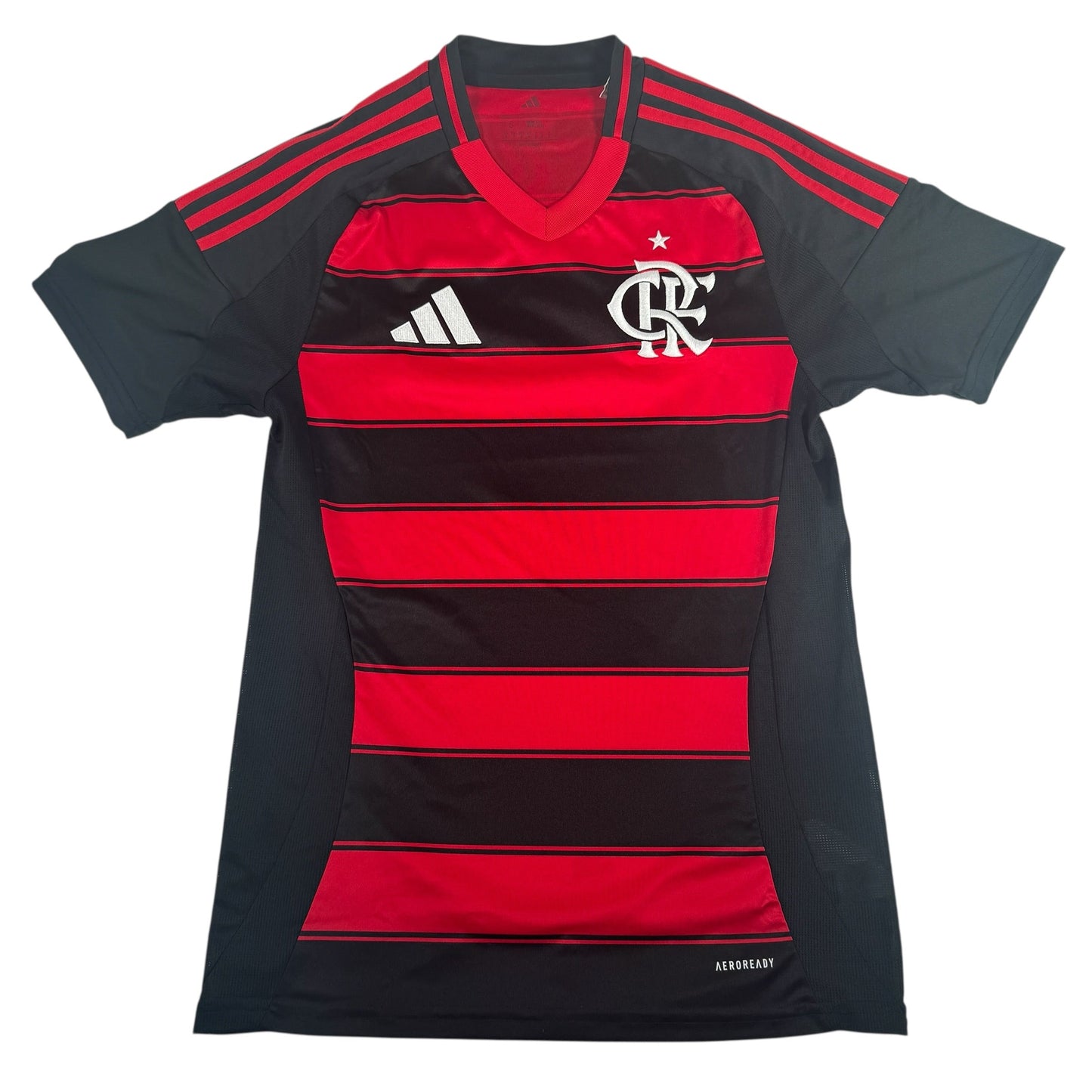 CR Flamengo 2024/2025 Home Football Shirt Small
