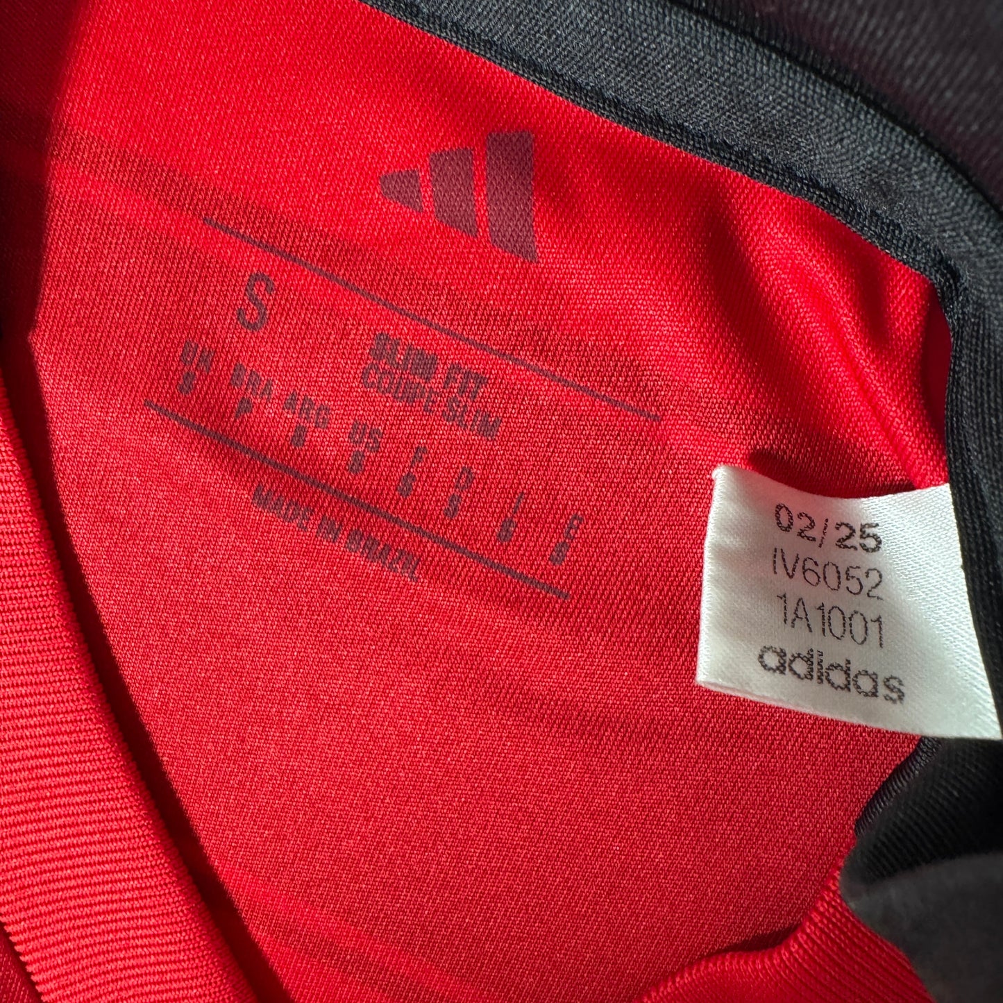 CR Flamengo 2024/2025 Home Football Shirt Small