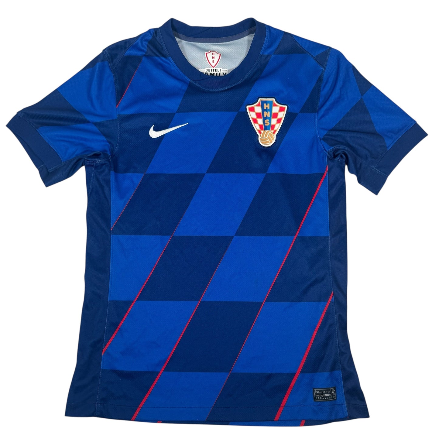 Croatia 2024/2025 Away Football Shirt Small