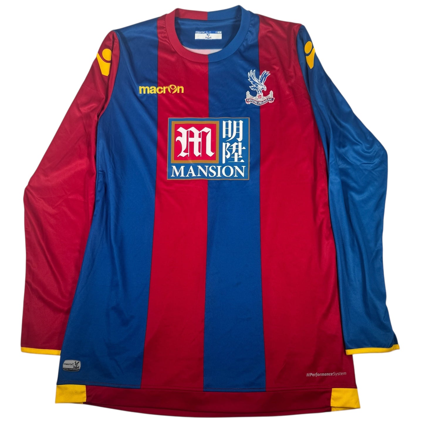 Crystal Palace 2015/2016 Home Long Sleeve Football Shirt 2XL