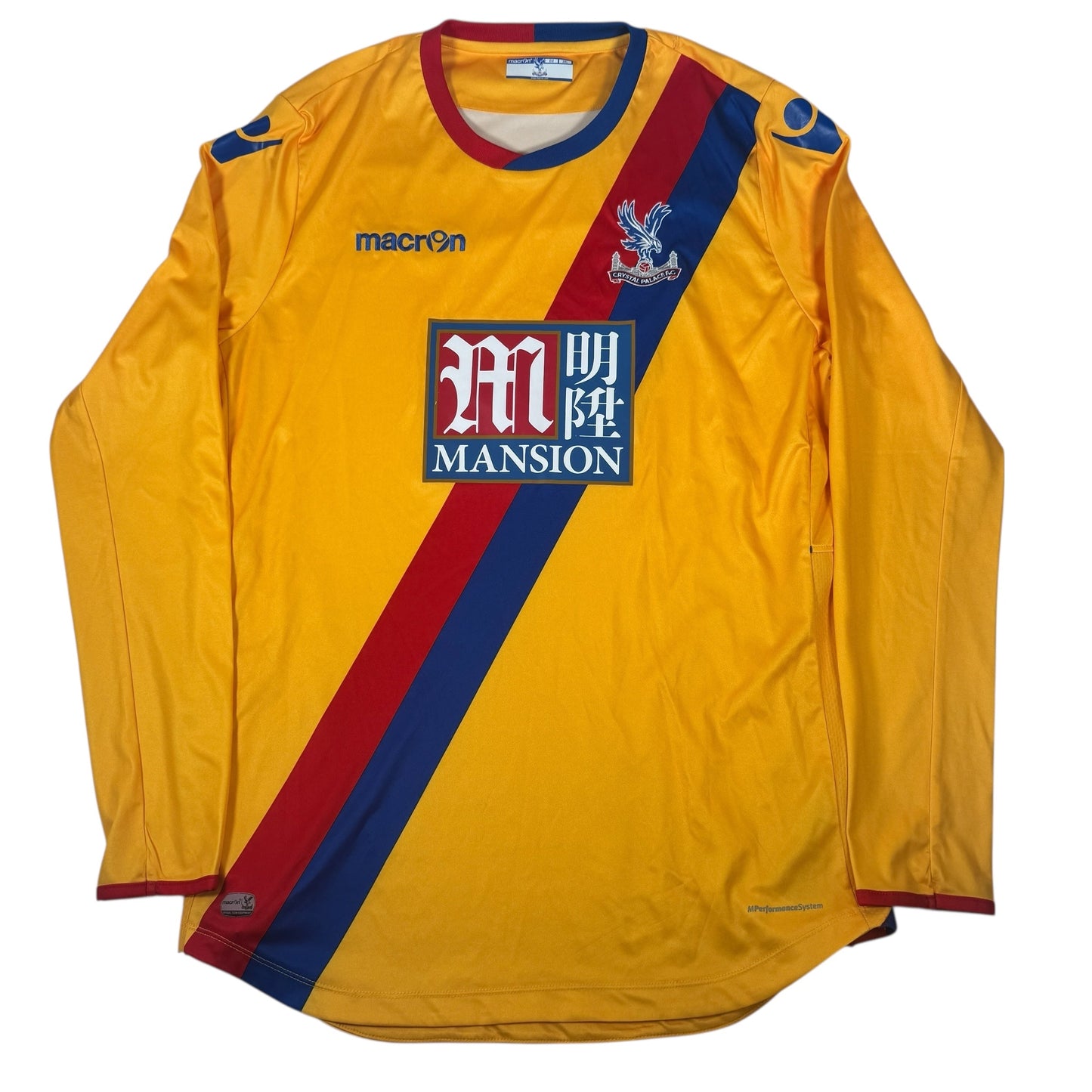 Crystal Palace 2016/2017 Away Long Sleeve Football Shirt 3XL