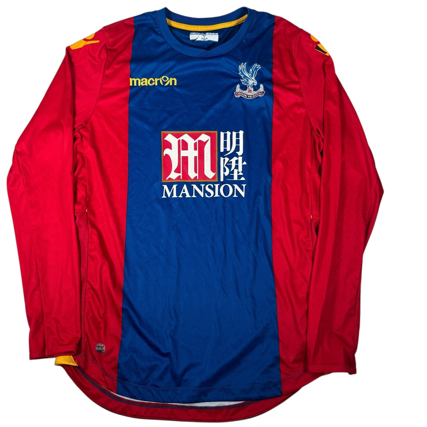 Crystal Palace 2016/2017 Home Long Sleeve Football Shirt 2XL
