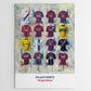 Crystal Palace FC Shirts - A2 Signed Limited Edition Prints