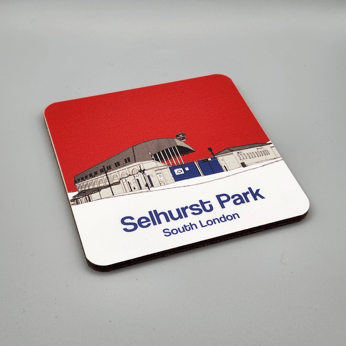Crystal Palace FC coaster of Selhurst Park