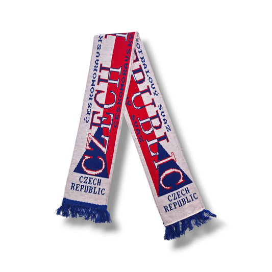 Czech Republic Vintage Football Scarf