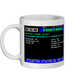 Tottenham 3-5 Manchester United 2001 Teletext Mug