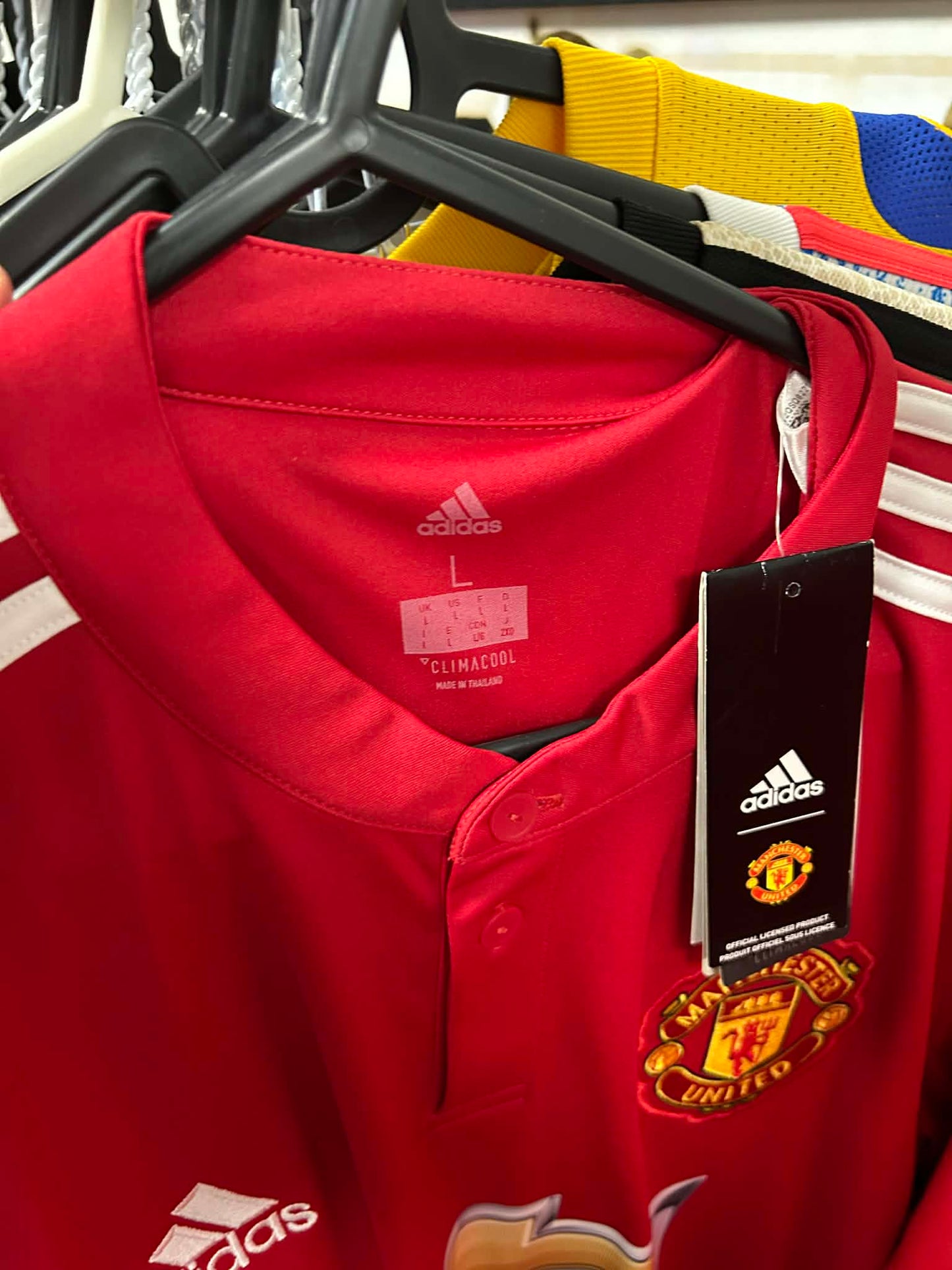 Manchester United 2017-2018 Home Football  Shirt (BNWT) L