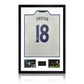 Jermain Defoe Signed Tottenham Hotspur Shirt Premium Frame