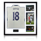 Jermain Defoe Signed Tottenham Hotspur Shirt Elite Frame