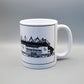 Derby County Pride Park Illustrated Mug