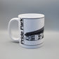 Derby County Pride Park Illustrated Mug