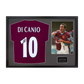 Paolo Di Canio Signed West Ham Shirt Classic Frame
