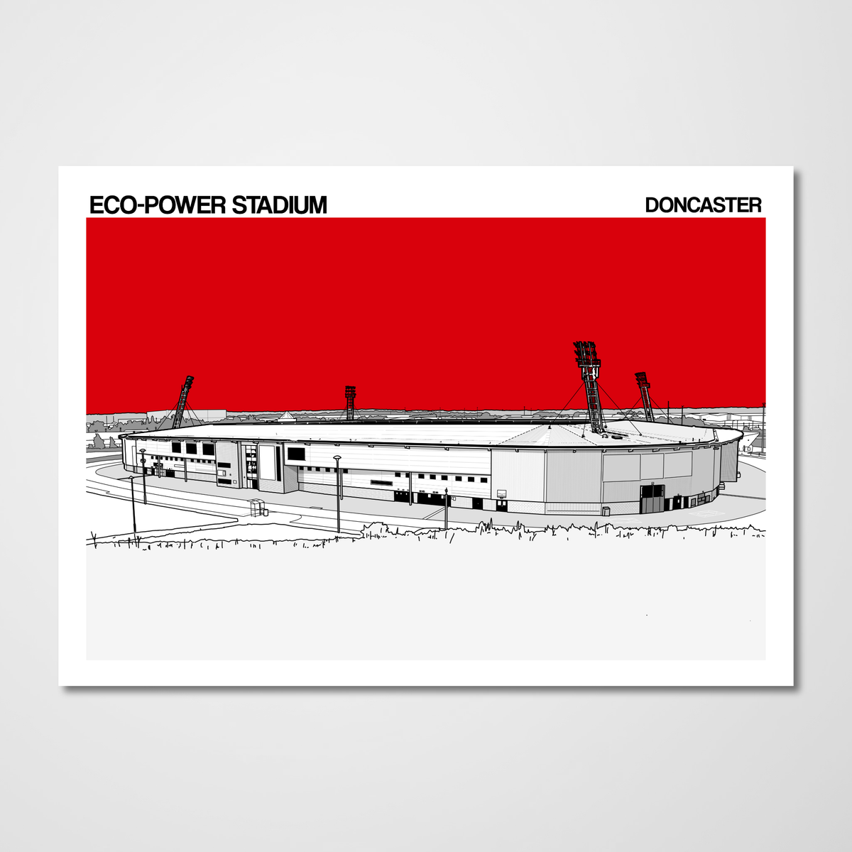 Doncaster Rovers Football Club Eco-Power Stadium Posters