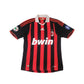 2009/10 AC Milan Home Shirt Adidas Beckham (S/M)