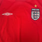 England 2004/2005/2006 Away Long Sleeve Football Shirt Medium