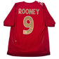 ROONEY 9 England 2006/2007/2008 Away Football Shirt Large