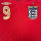 ROONEY 9 England 2006/2007/2008 Away Football Shirt Large