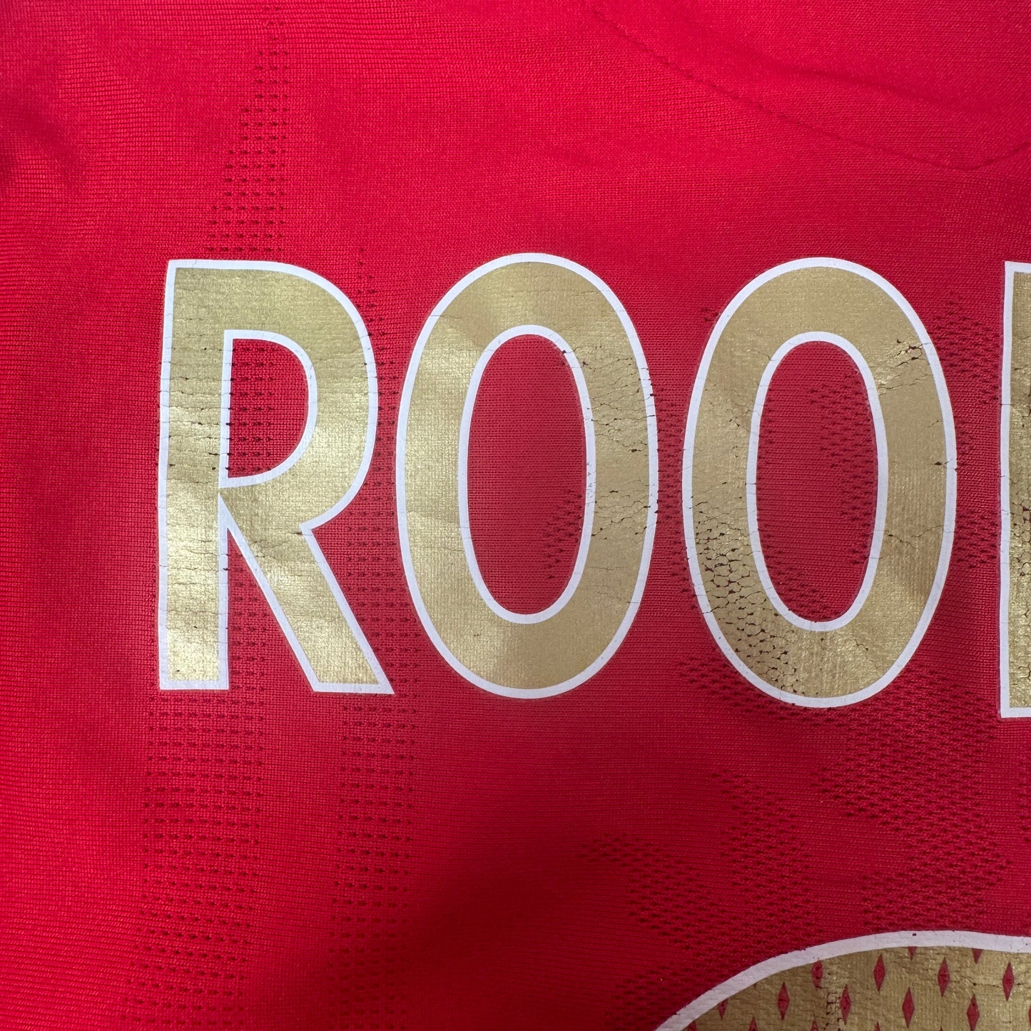 ROONEY 9 England 2006/2007/2008 Away Football Shirt Medium