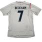 BECKHAM 7 England 2006/2007/2008 Home Football Shirt Large