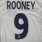 ROONEY 9 England 2006/2007/2008 Home Football Shirt Medium
