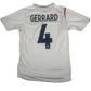 GERRARD 4 England 2006/2007/2008 Home Football Shirt Medium