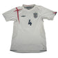 GERRARD 4 England 2006/2007/2008 Home Football Shirt Medium
