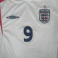 ROONEY 9 England 2006/2007/2008 Home Football Shirt Medium