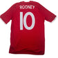 ROONEY 10 England 2009/2010/2011 Away Football Shirt Medium