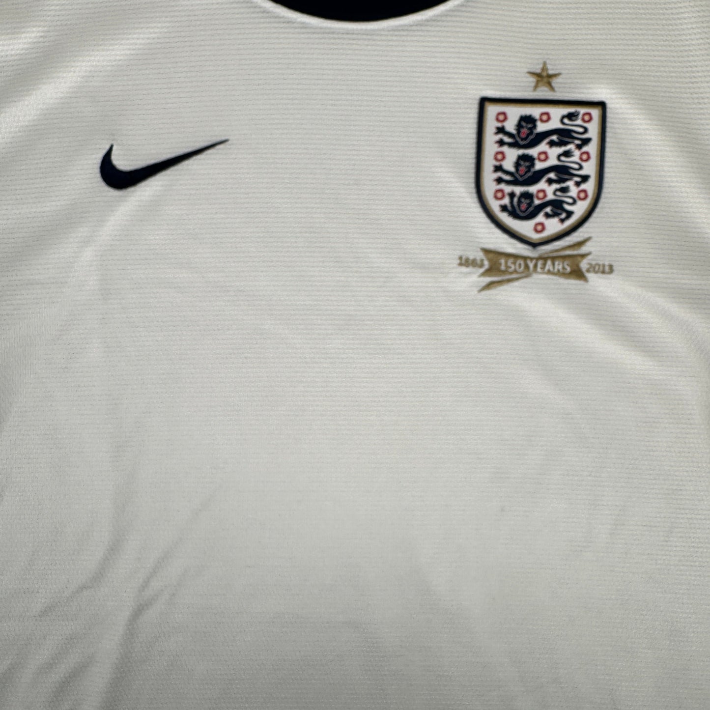 England 2013/2014 150th Anniversary Home Football Shirt Large