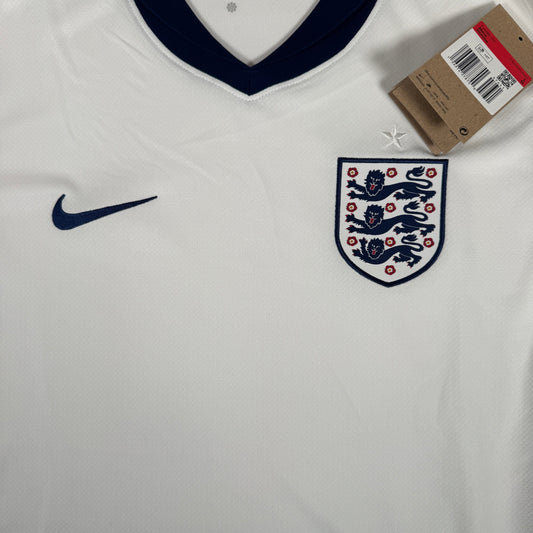 England 2024/2025 Home Football Shirt Large BNWT