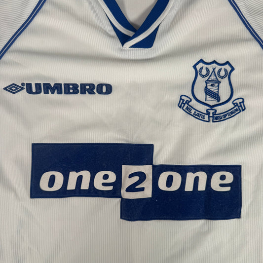 Everton 1998/1999 Away Football Shirt XL