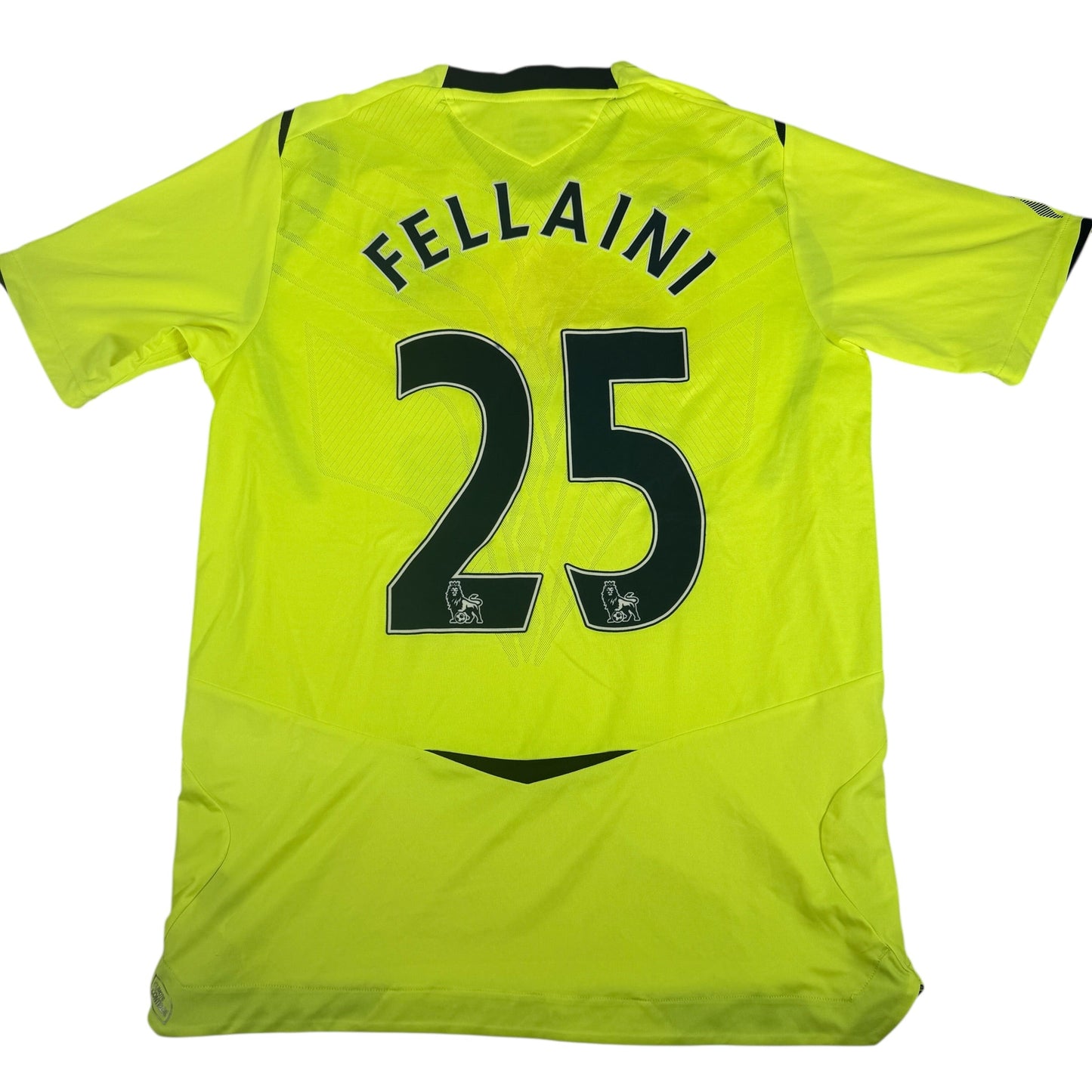FELLAINI 25 Everton 2008/2009 Third Football Shirt Large