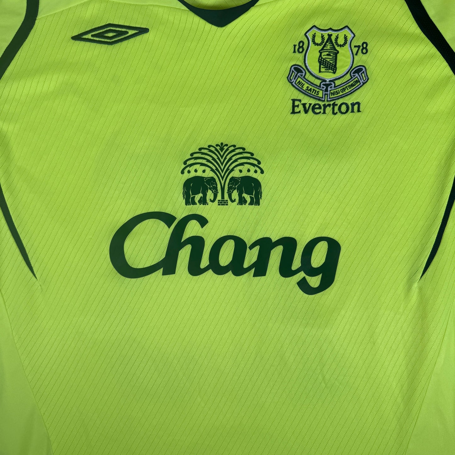 FELLAINI 25 Everton 2008/2009 Third Football Shirt Large