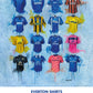 Everton FC Shirts - A2 Signed Limited Edition Prints