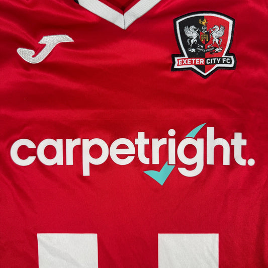 Exeter City 2020/2021/2022 Home Football Shirt Small