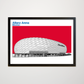 FC Bayern München Art Print of Allianz Arena,