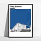 FC Halifax Town art print of Shay Stadium