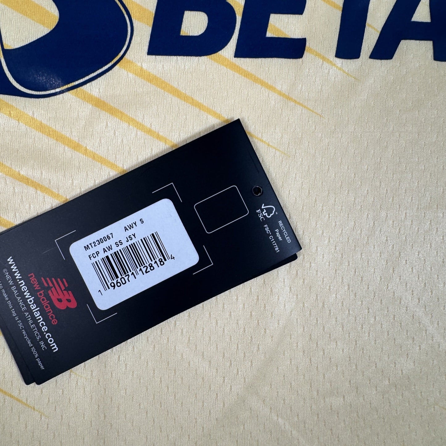 FC Porto 2022/2023 Away Shirt Small BNWT