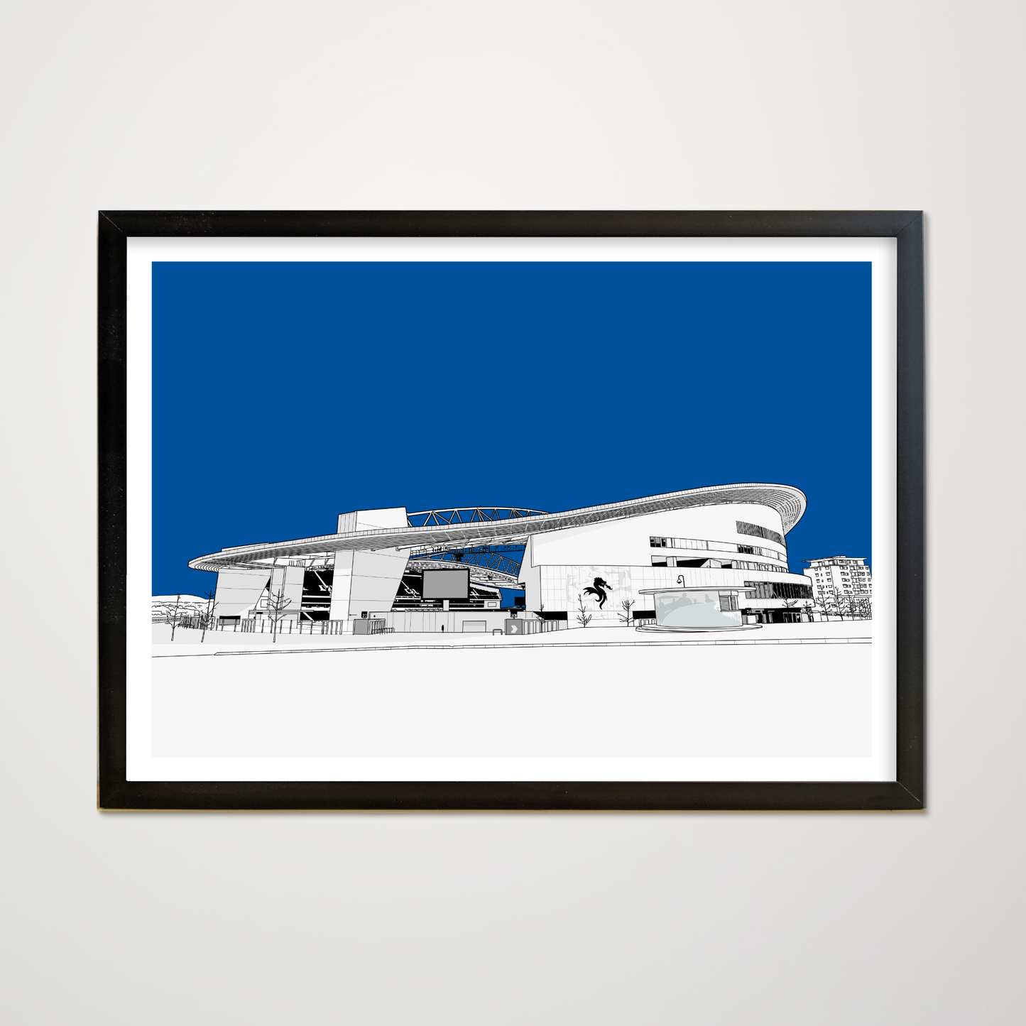 FC Porto Art Print of Estádio do Dragão
