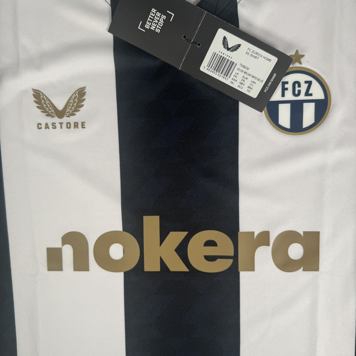 FC Zurich 2024/2025 Home Shirt XXL BNWT