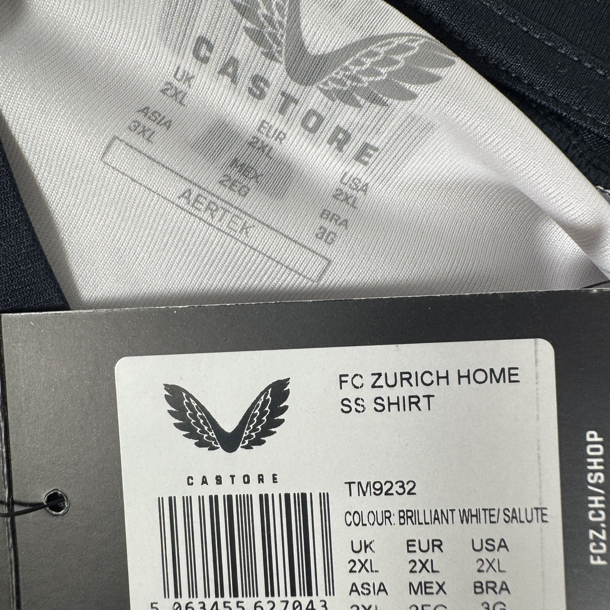 FC Zurich 2024/2025 Home Shirt XXL BNWT