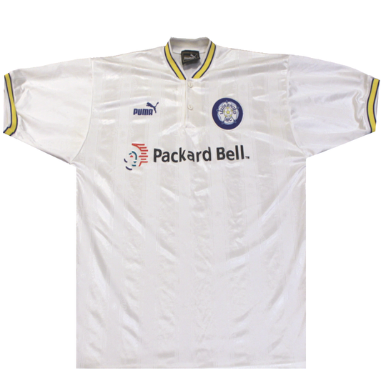 Leeds United 1996-1997 Home Shirt (Excellent) L