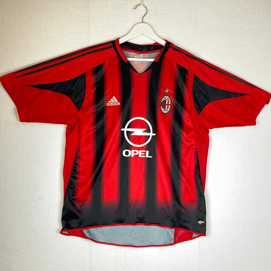 Ac Milan 2004/2005 Home Shirt - Large Adult - Very Good Condition