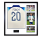 Phil Foden Signed England Shirt Elite Frame