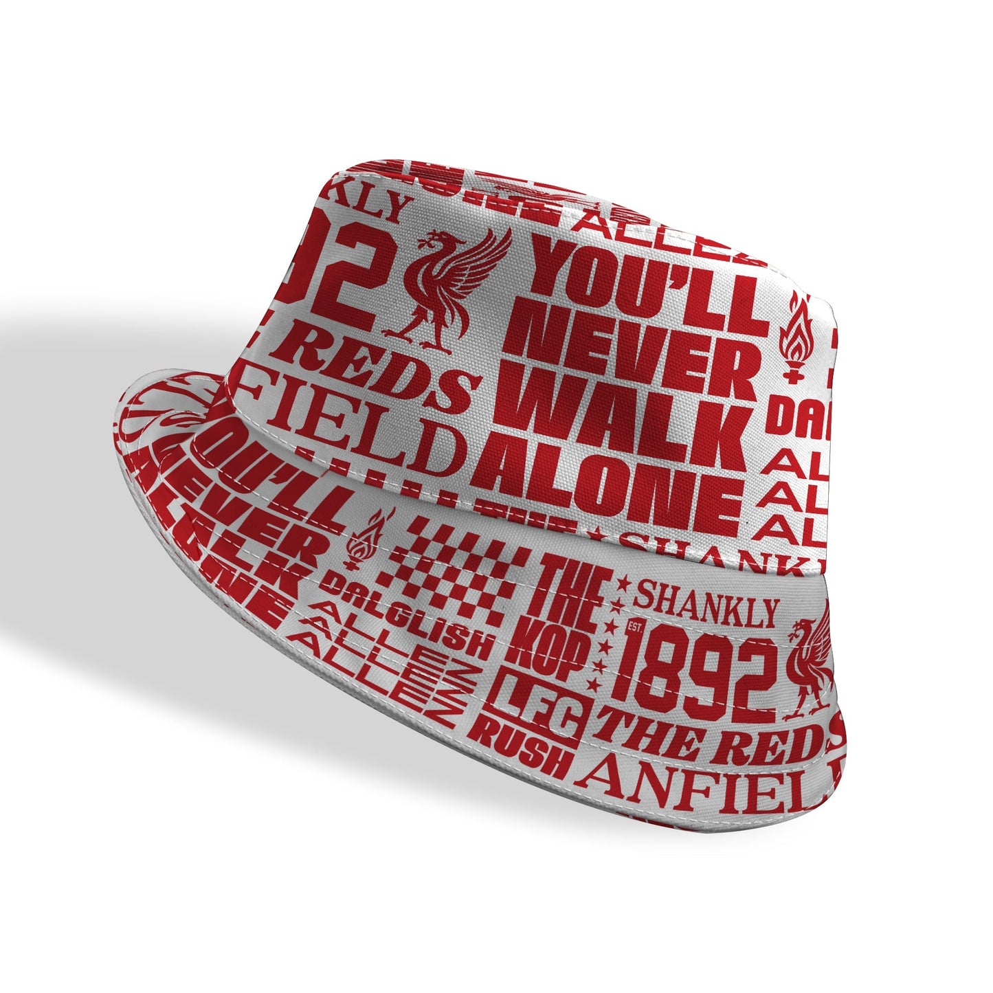 Liverpool - Word Montage - Bucket Hat