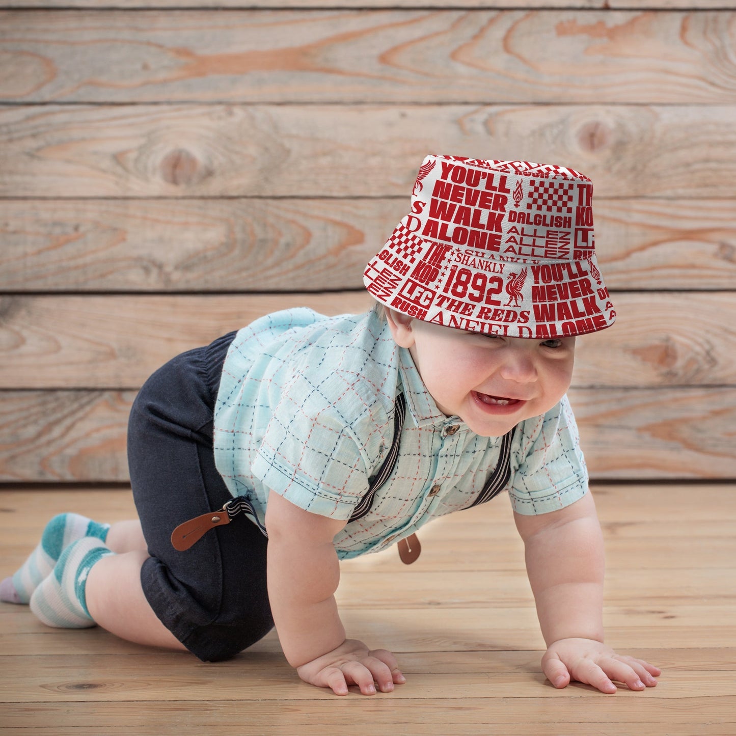Liverpool - Word Montage - Bucket Hat